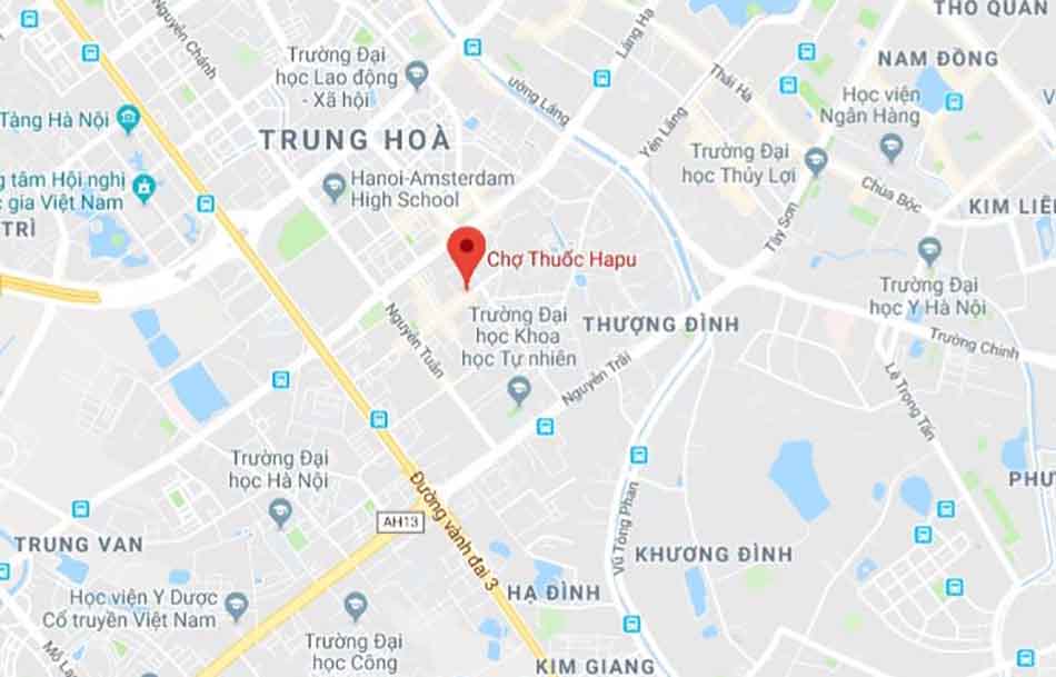 Kinh nghiệm mua thuốc tại chợ thuốc Hapulico. Giá tại chợ Hapu?