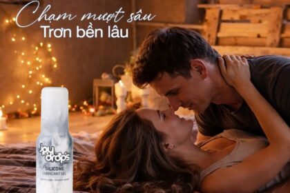 Gel bôi trơn gốc Silicone – JoyDrops Silicone Lubricant Gel – Bôi trơn kéo dài, giảm khô rát