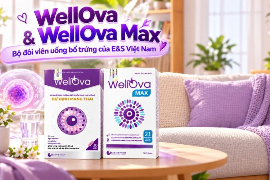 WellOva và WellOva Max khác nhau thế nào? Điểm nổi bật của bộ đôi bổ trứng E&S Việt Nam